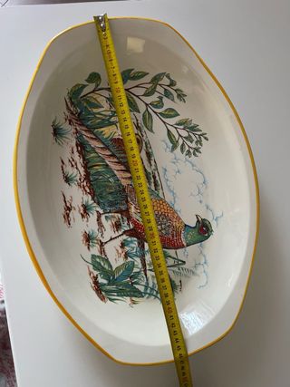 Piatto da portata con fagiano