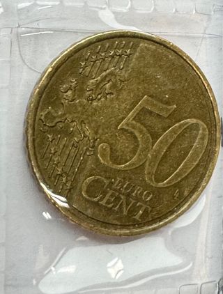Moneta 0.50 cent.euro Malta 2008