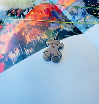 Colgante Tous Sweet Dolls Dark Negro/Plata