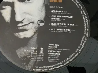 Vinilo U2 Rattle and Hum