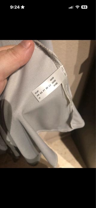 Blusa plateada talla grande XXXL