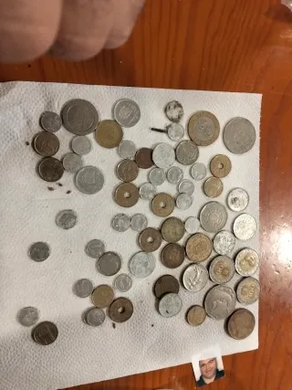 Lote de Monedas Antiguas Variadas