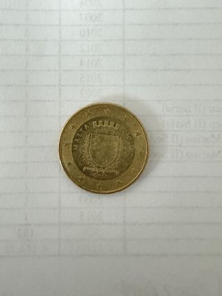 Moneta 0.50 cent.euro Malta 2017