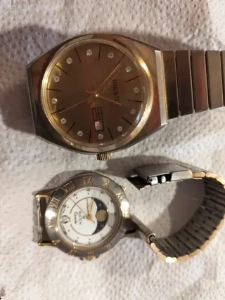 2 Relojes Orient y M Watch