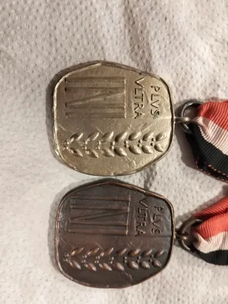 Lote 2 Medallas Plvs Vltra