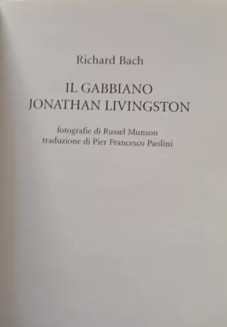 Il Gabbiano Jonathan Livingston (Italian Edition)