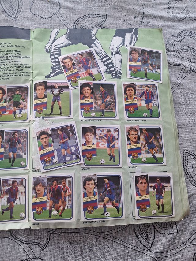 Album Liga 89-90 Football Primera División