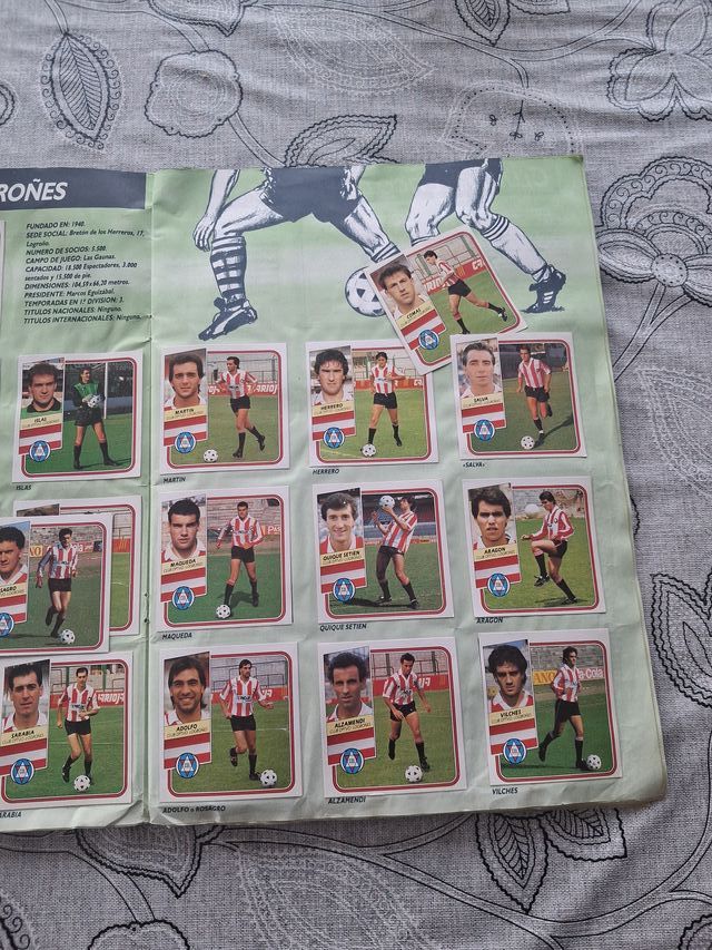 Album Liga 89-90 Football Primera División