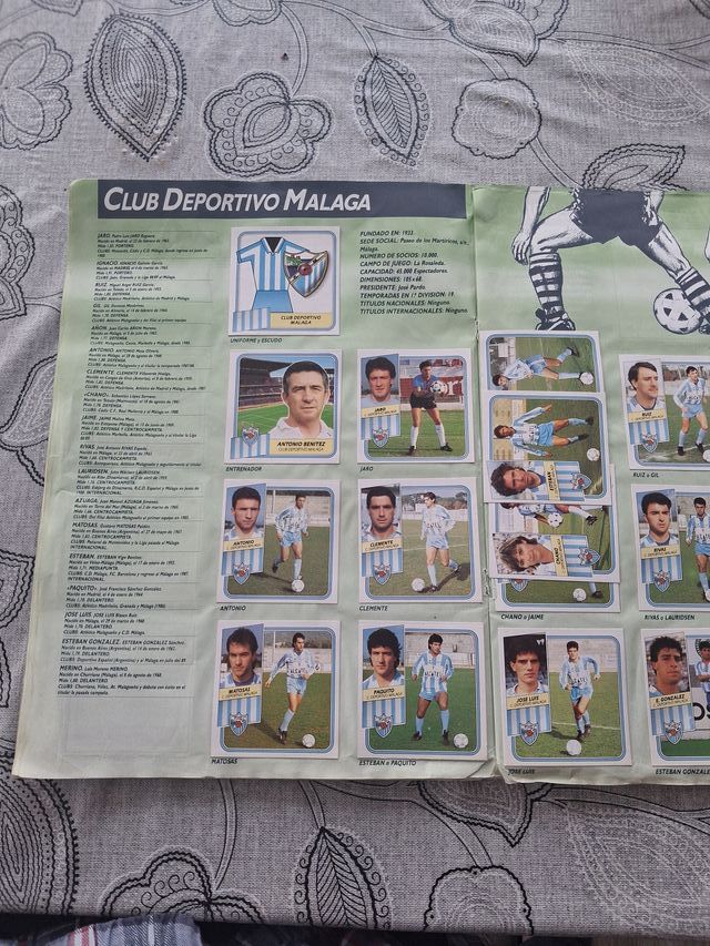 Album Liga 89-90 Football Primera División