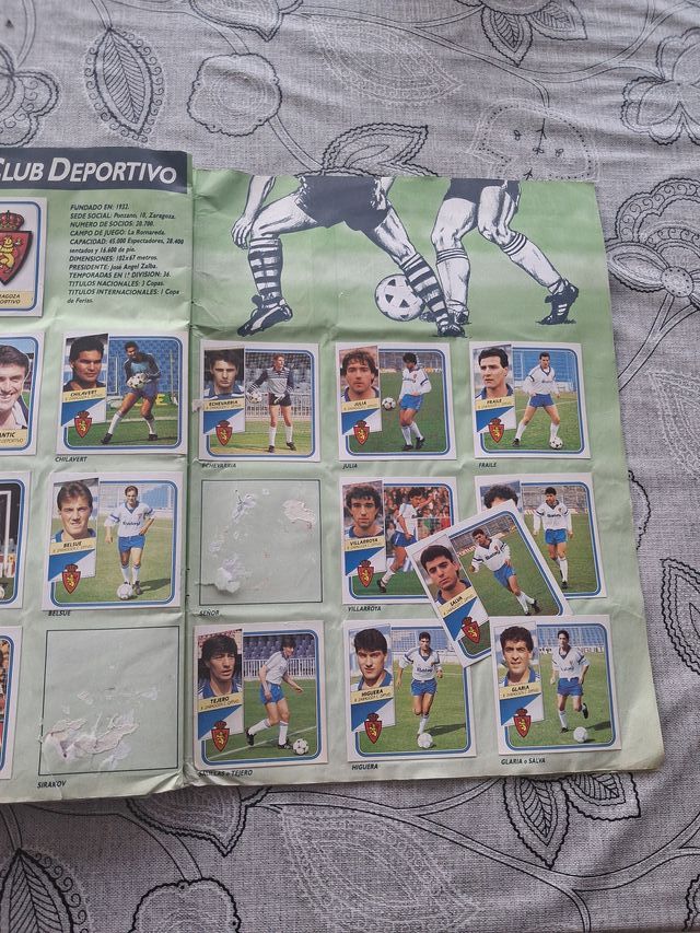 Album Liga 89-90 Football Primera División