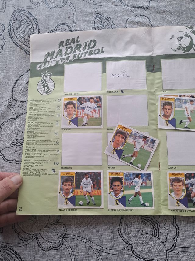 Album Liga 91-92 Football Primera División
