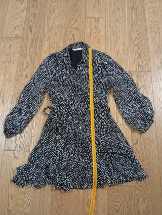 Vestido camisero Zara con cinturón