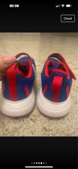 Scarpe Adidas Marvel Spider-Man Strappo 39.5
