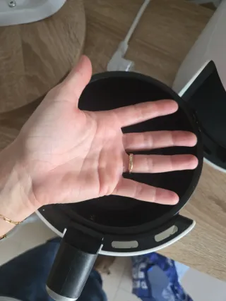 Freidora de aire CREATE blanca airfryer 1.5L