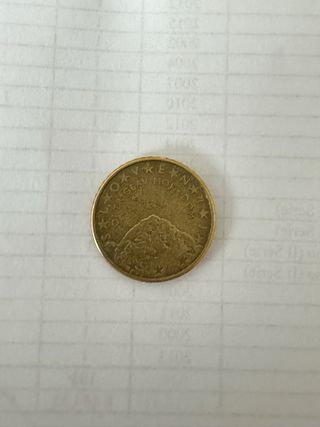 Moneta 0.50 cent.euro Slovenia 2007