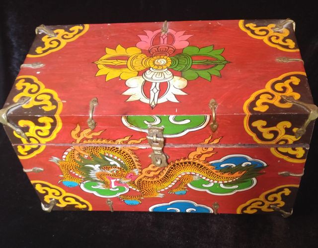 Caja Tibetana Dragón
