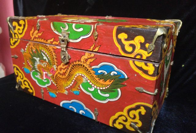 Caja Tibetana Dragón