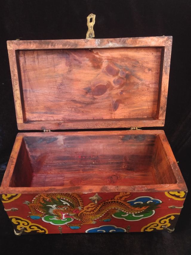 Caja Tibetana Dragón