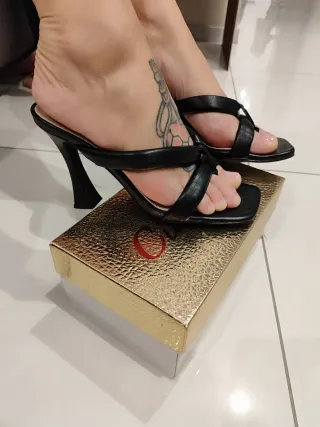 Scarpe con tacco nere 37