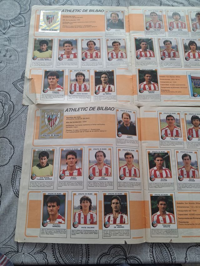 Album Fútbol 88 Panini