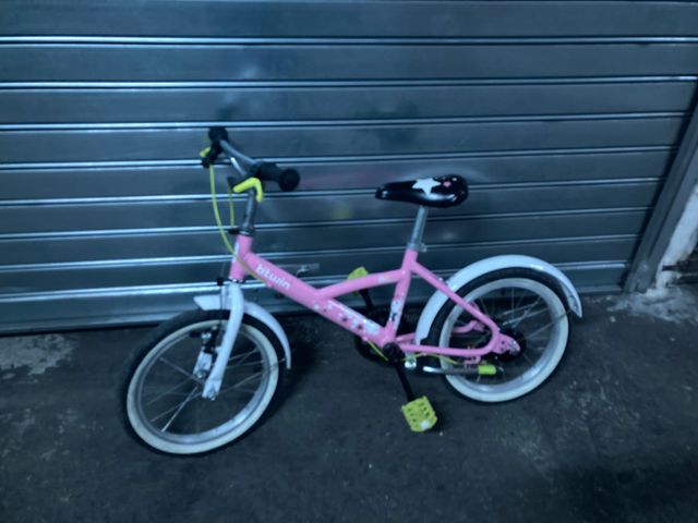 Bicicleta niña btwin 16" Princess y Nature 24"
