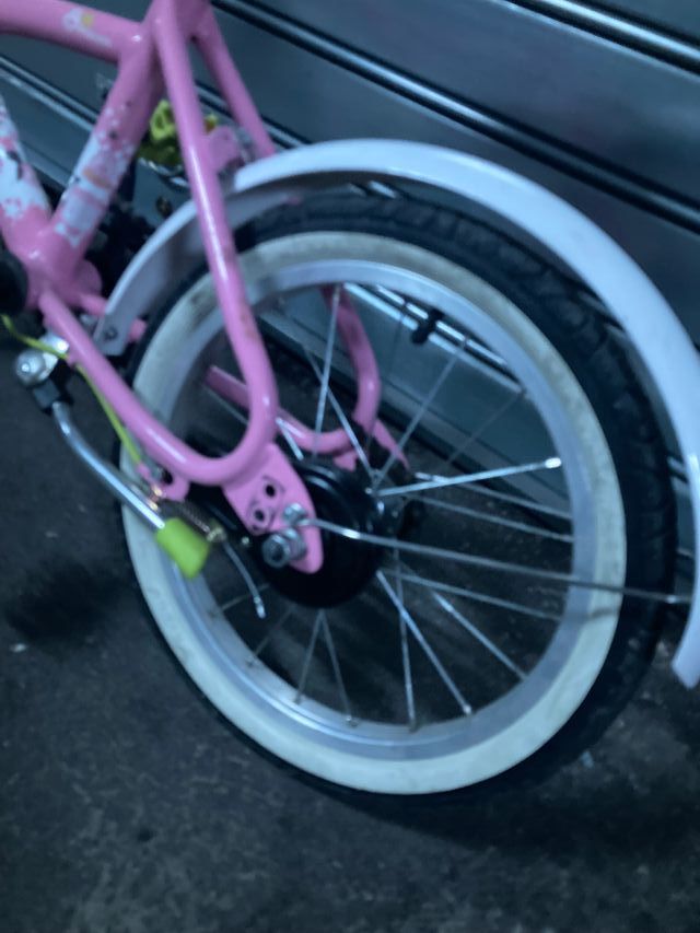 Bicicleta niña btwin 16" Princess y Nature 24"