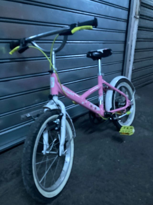 Bicicleta niña btwin 16" Princess y Nature 24"