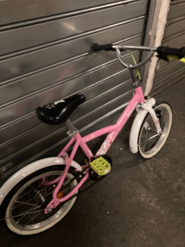 Bicicleta niña btwin 16" Princess y Nature 24"