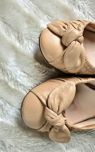 Tacones Prada color nude T. 38