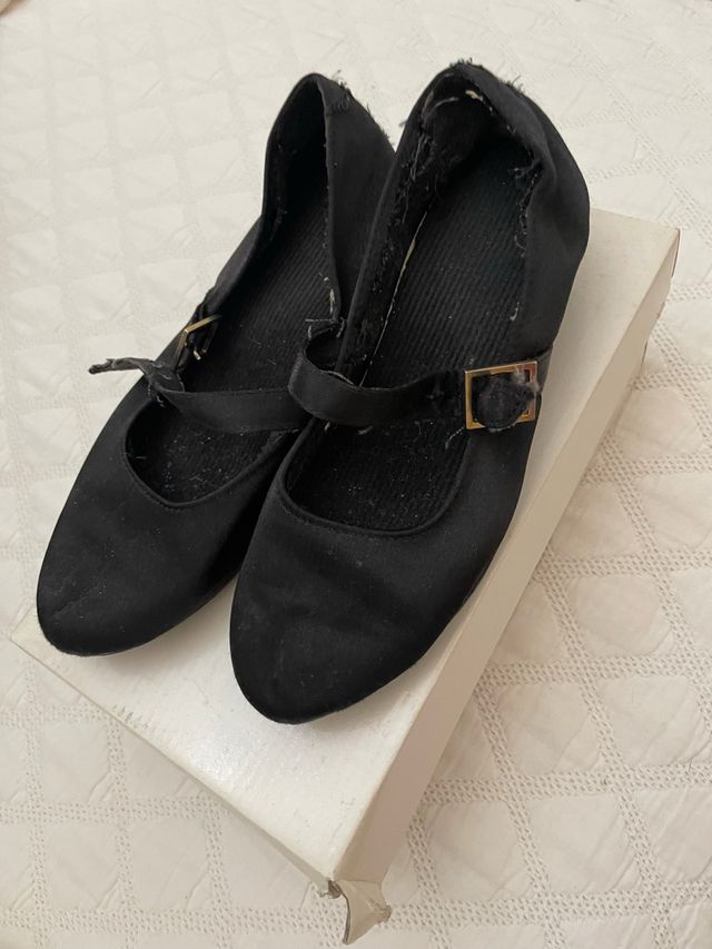 Zapato salón niña regional negro num 32