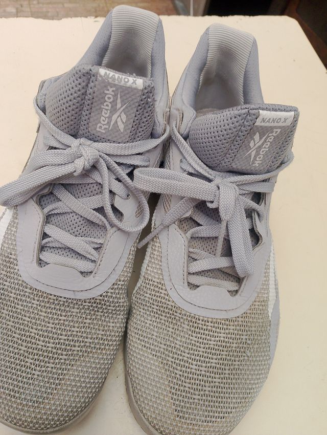 Sapatilhas Reebok Masculino Tamanho 41 Cinzento/Branco