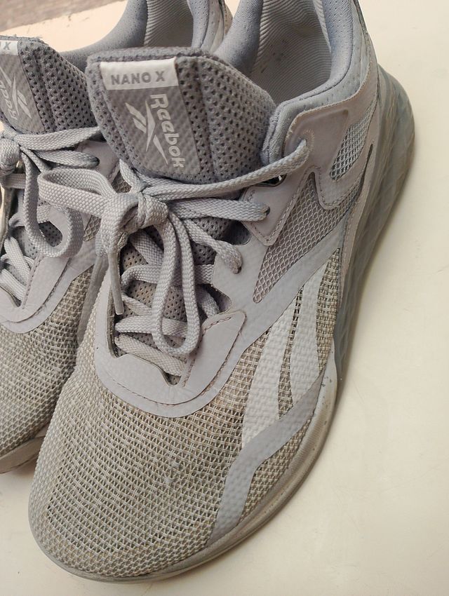 Sapatilhas Reebok Masculino Tamanho 41 Cinzento/Branco