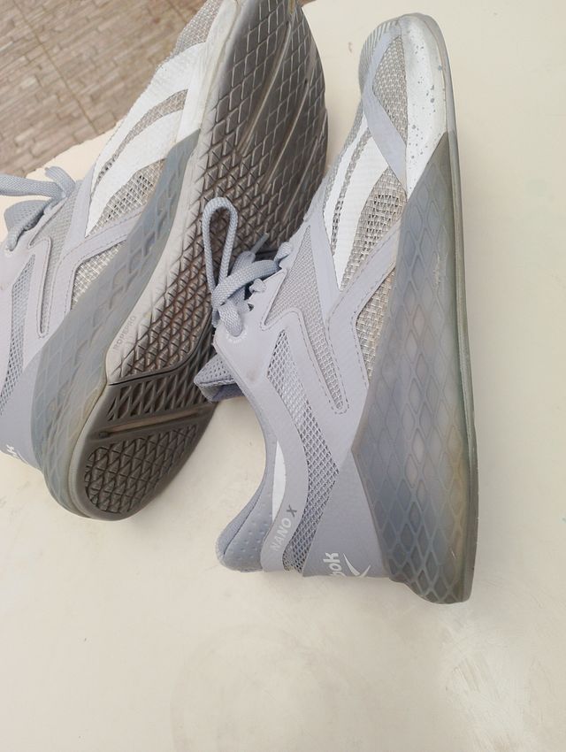 Sapatilhas Reebok Masculino Tamanho 41 Cinzento/Branco