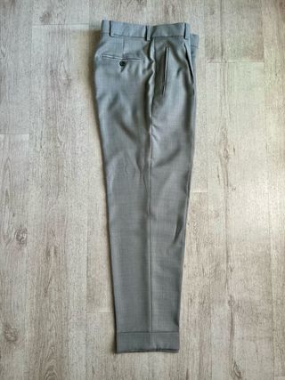 Completo Uomo Giacca Pantalone 100% Lana