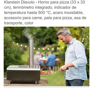 Forno per pizza Klarstein Diavolo Pellets