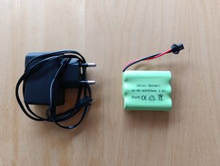 Batería NiMH 3.6V 2400mAh + Cargador de pared