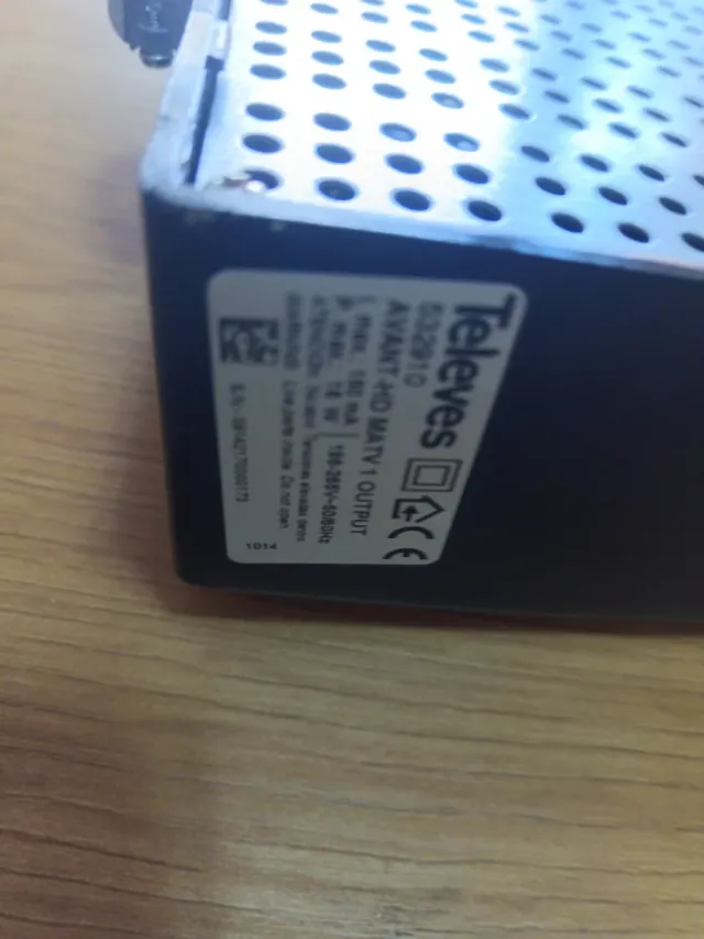 Televes Avant HD MATV Amplificador 1 OUT-REPAIR
