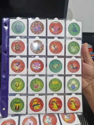 Tazos Pokémon Colección