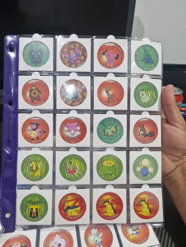 Tazos Pokémon Colección