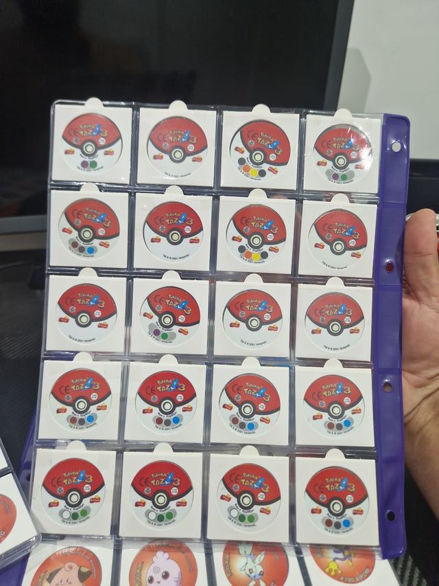 Tazos Pokémon Colección