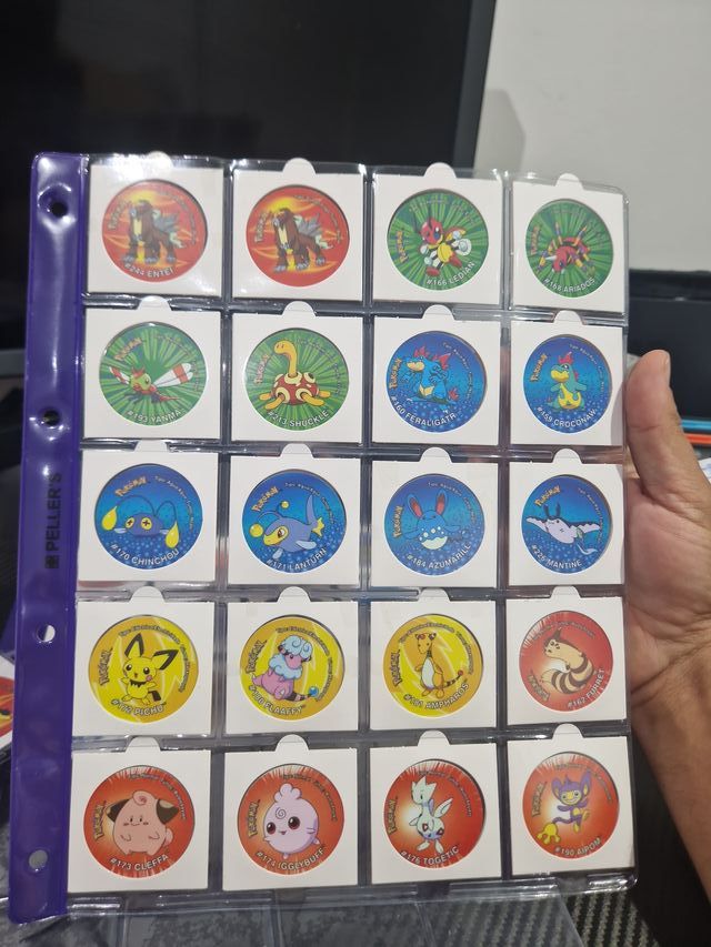 Tazos Pokémon Colección