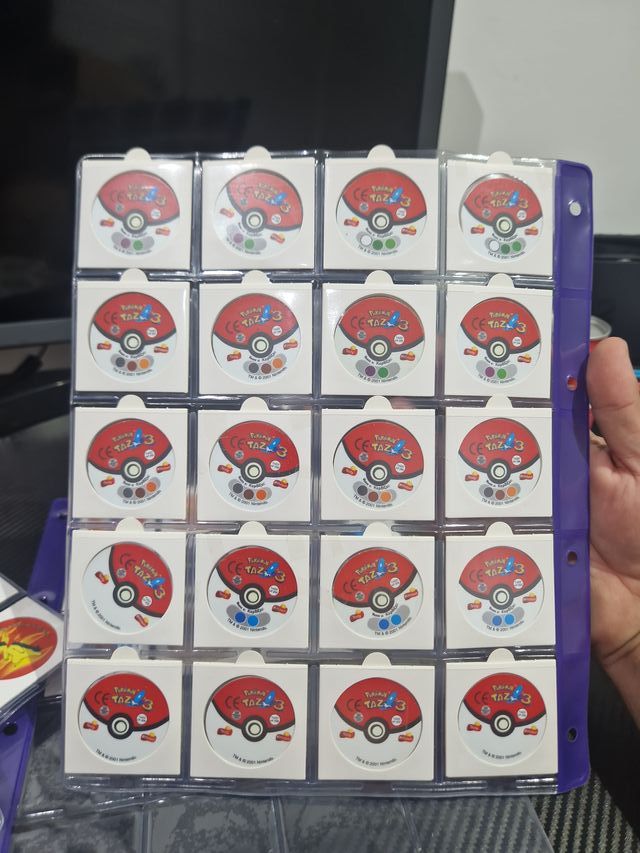 Tazos Pokémon Colección