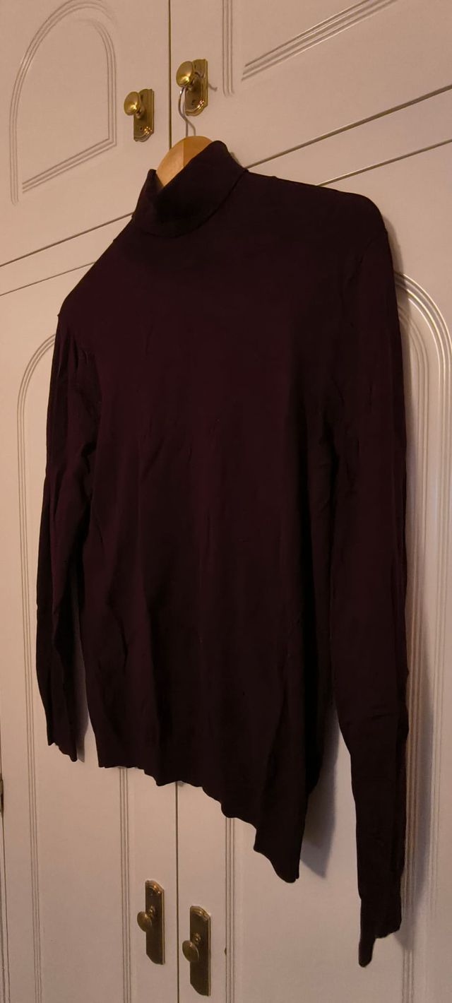 Jersey cuello alto Lefties granate Talla M