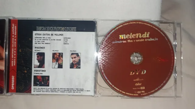 CD y DVD Melendi - Mientras no cueste trabajo