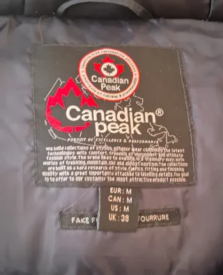 Parka Canadian Peak Negra