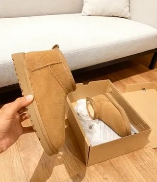 Botas UGG Mini Marrón Claro Nuevas