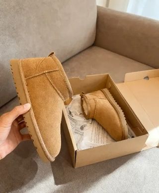 Botas UGG Mini Marrón Claro Nuevas