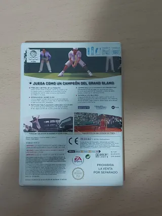 Juego Wii Grand Slam Tennis EA Sports