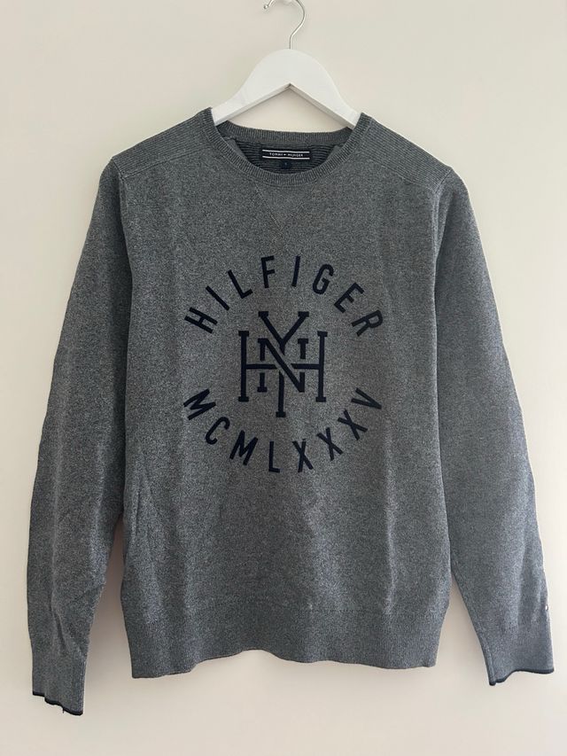 Jersey Gris Tommy Hilfiger Talla S