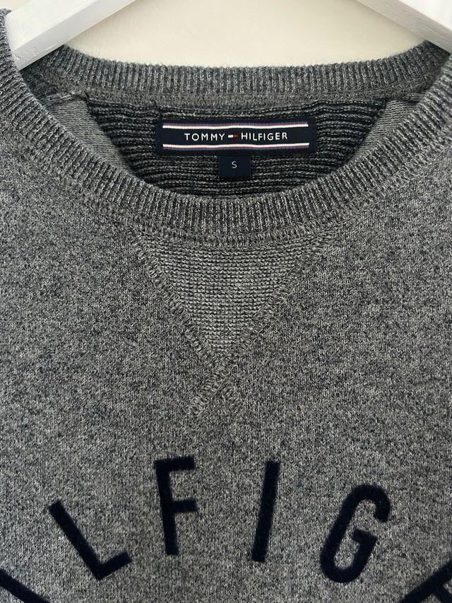 Jersey Gris Tommy Hilfiger Talla S
